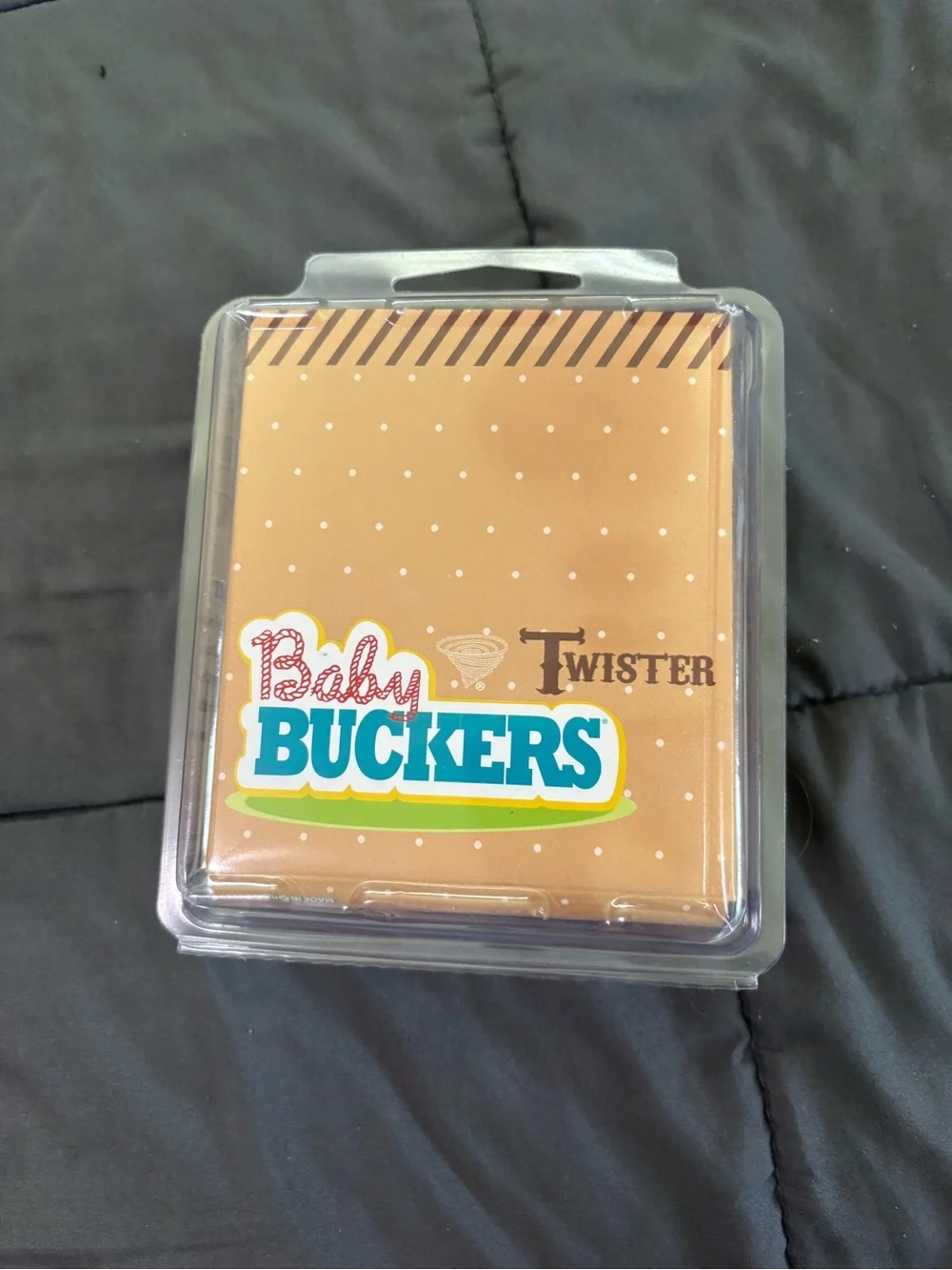 Twister Baby Buckers Kids Brown Moccasin Shoes